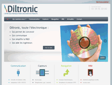 Tablet Screenshot of diltronic.com